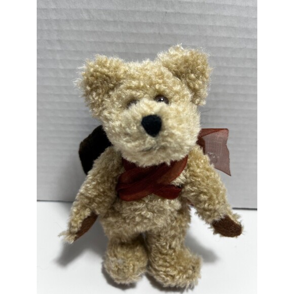 Boyds Bears Plush Miss Hedda Bearmore Vintage Jointed Hat Mum Stuffed Animal Toy - Picture 5 of 6